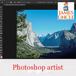 Photoshop artist Mr. Suchandan Barick in Munshirhat